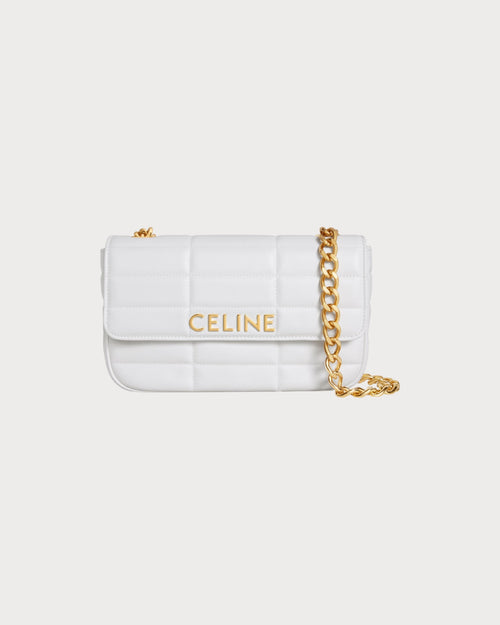 CELINE Chain Shoulder Bag | 賽琳 手袋連鏈帶 (多色) ARCTIC WHITE
