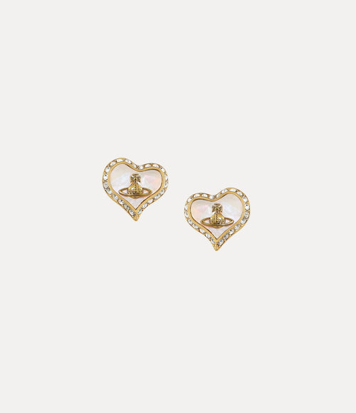 VIVIENNE WESTWOOD Petra Earrings | Petra Heart Earrings (Multi-color)