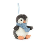JELLYCAT Peanut Penguin Decoration(White)