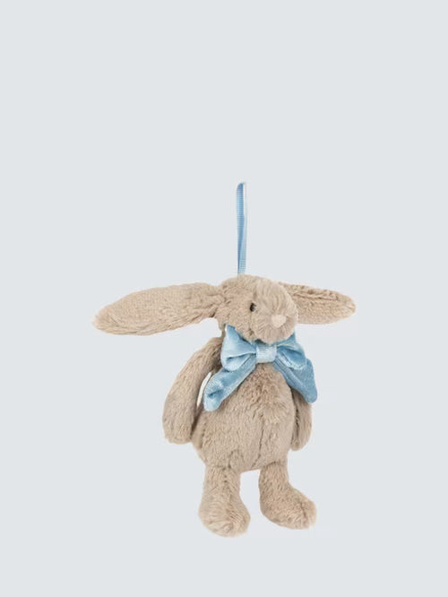 Jellycat Bashful Bunny Tree Decoration | Christmas Tree Ornament (Beige)