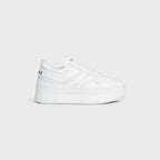 CELINE Block Sneakers with Wedge Outsole | Celine Block Sneakers (White)