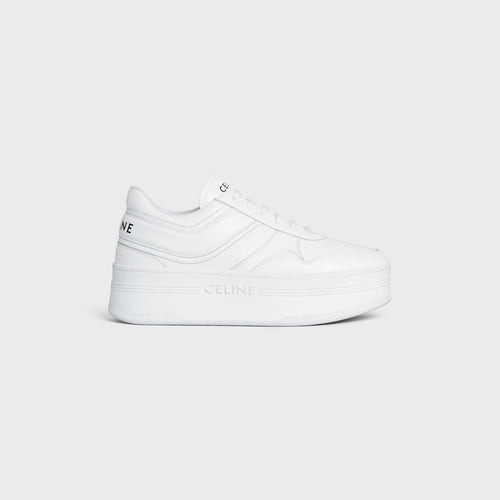 CELINE Block Sneakers with Wedge Outsole | Celine Block Sneakers (White)
