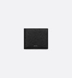 CHRISTIAN DIOR Men's Bifold Wallet | Dior Men's Wallet (all black)