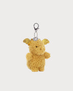 JELLYCAT Little Dragon Bag Charm(Jaune)