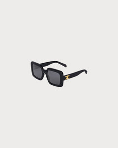 CELINE Women's Triomphe 13 Sunglasses in Acetate | Celine Sunglasses (Multicolor)