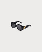 CELINE Triomphe XL 02 Sunglasses Acetate(Black)