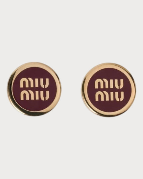 MIU MIU Enameled Metal Earrings(Many)