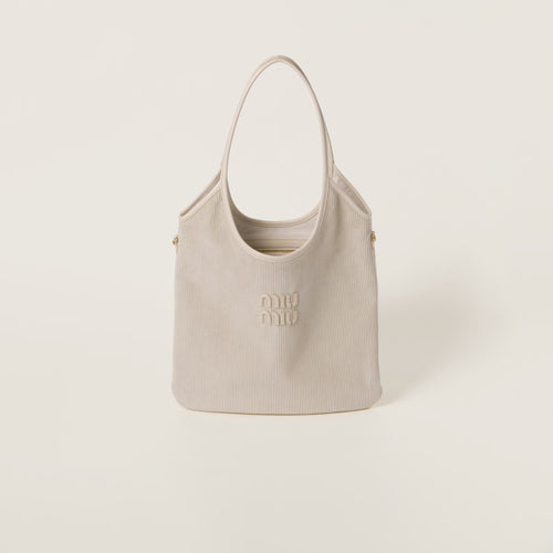 حقيبة تسوق ميو ميو آيفي مخملية | حقيبة إبط ميو ميو (متعددة الألوان)