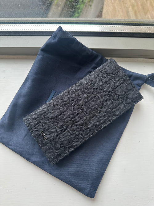 محفظة كريستيان ديور العمودية الطويلة | محفظة ديور الطويلة (متعددة الألوان)