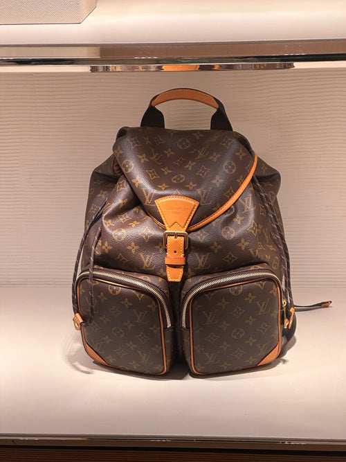 حقيبة ظهر LOUIS VUITTON M14015 للرجال Montsouris Cargo | حقيبة ظهر لويس فيتون للرجال (بني)