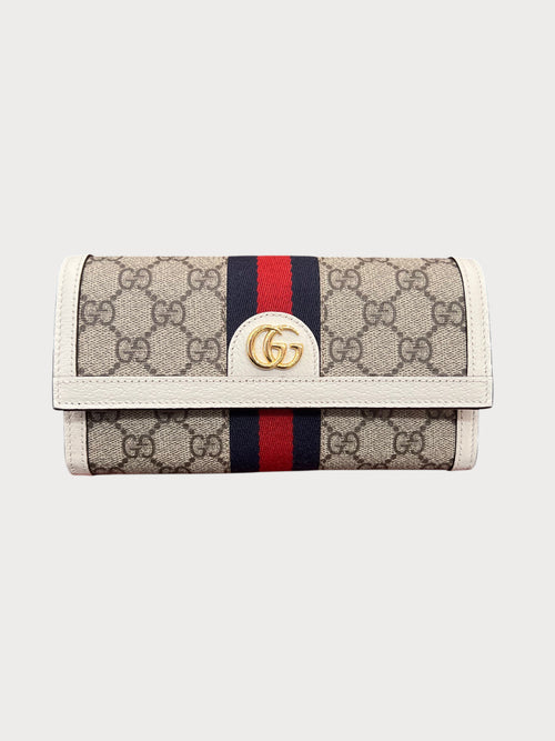 GUCCI Ophidia Long Wallet | 古馳 長銀包 (白色)