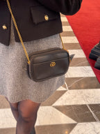 GUCCI Women's Mini Bag | Gucci Mini Bag (Black)