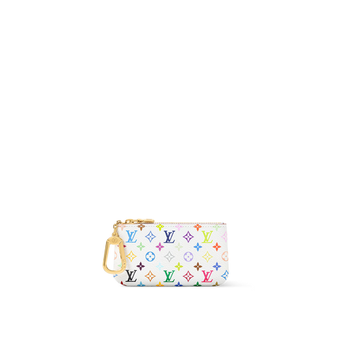 LOUIS VUITTON M28388 LV x TM Key Pouch | Louis Vuitton LV x TM Key Pouch (White)
