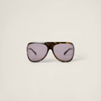 MIU MIU Enigme Sunglasses Mauve Nylon(Lilac)