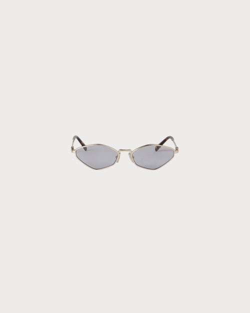 MIU MIU Logo Sunglasses Light Gray Lenses(淺灰色鏡片)