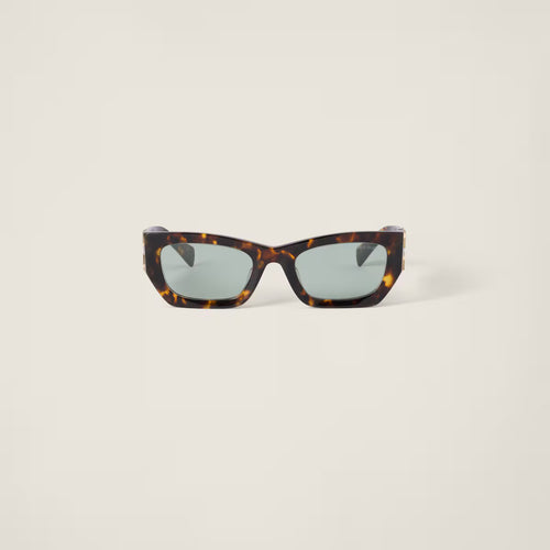 MIU MIU Glimpse Sunglasses Green Lenses | Miu Miu Sunglasses (Green Lens)