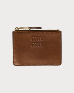 MIU MIU Nappa Leather Card Holder | 繆繆 卡套 (多色)