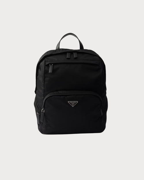 PRADA 2VZ104 Re-Nylon Saffiano Leather Backpack Black | 普拉達 背囊 (黑色)