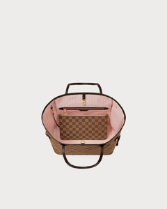 LOUIS VUITTON N41358 Neverfull MM | 路易威登 手提袋 (Rose)