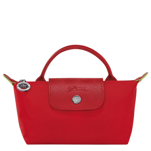 حقيبة لونغشامب لو بلياج خضراء بمقبض | حقيبة يد لونغشامب صغيرة (متعددة الألوان)