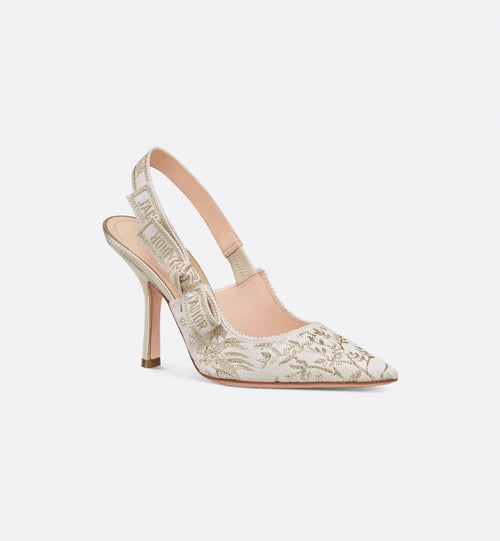 حذاء J'Adior Slingback من كريستيان ديور للنساء | حذاء ديور بكعب عالٍ (متعدد الألوان)