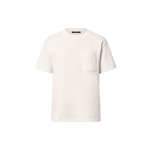 LOUIS VUITTON 1AFBAM Men's Pique Cotton T-Shirt(3 Colors)