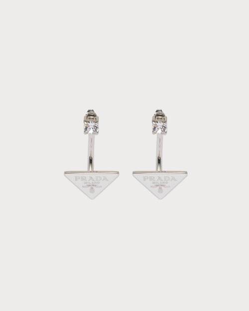 PRADA 1JO754 Symbole Earrings | 普拉達 耳環 (多色)