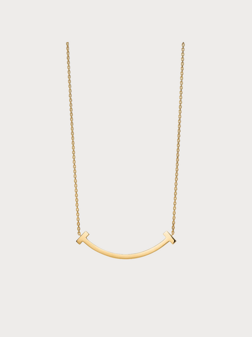 TIFFANY & CO. T Smile Pendant(Medium/2 Colors)