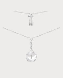 APM MONACO AC5794XNAA Alphabet Eternelle Adjustable Necklace | 可調式頸鏈 (銀色) - LondonKelly 英國名牌代購