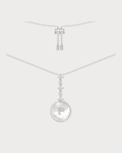 APM MONACO AC5794XNAA Alphabet Eternelle Adjustable Necklace | 可調式頸鏈 (銀色) - LondonKelly 英國名牌代購