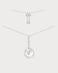 APM MONACO AC5794XNAA Alphabet Eternelle Adjustable Necklace | 可調式頸鏈 (銀色) - LondonKelly 英國名牌代購
