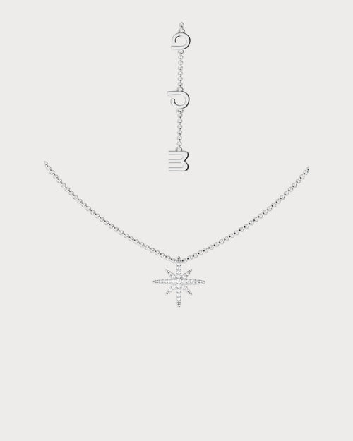 APM MONACO AC6685OX Meteorites Adjustable Necklace | 可調式項鍊 (銀色) - LondonKelly 英國名牌代購