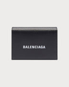 BALENCIAGA Men's Cash Mini Wallet | 巴黎世家 男仕銀包 (黑色) - LONDONKELLY 英國名牌代購