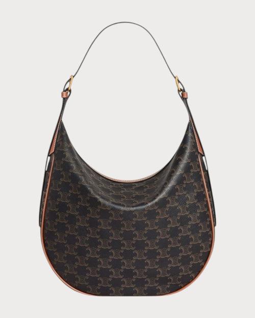 CELINE Heloise Bag Triomphe Canvas(Tan) - LONDONKELLY 英國名牌代購