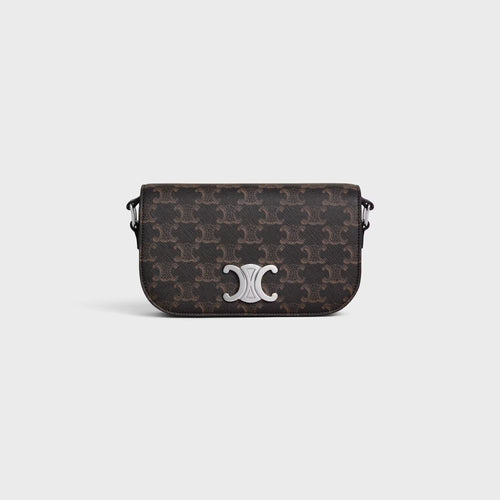 CELINE Men's Small Crossbody Bag Triomphe | 賽琳 男仕手袋 (黑色) - LondonKelly 英國名牌代購