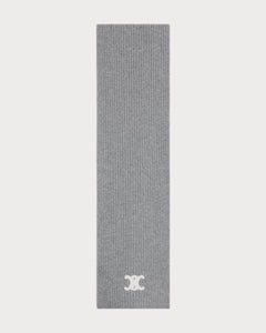 CELINE Triomphe Scarf | 賽琳 頸巾 (Grey)