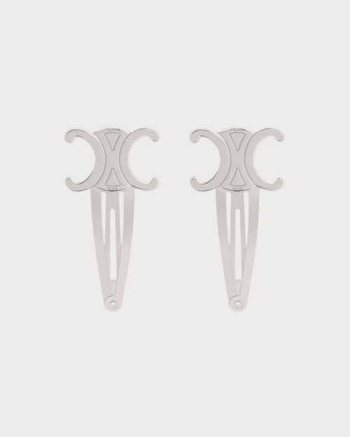 CELINE Set of 2 Snap Hair Clip in Brass | 賽琳 髮夾一套2件 (多色) - LONDONKELLY 英國名牌代購