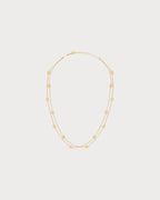 CELINE Triomphe Pearl Double Necklace | 賽琳 雙圈頸鏈 (金色) - LondonKelly 英國名牌代購