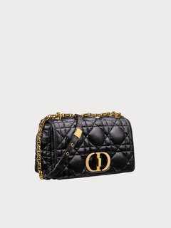CHRISTIAN DIOR Dior Caro Bag Quilted Macrocannage Calfskin(Medium/3 Colors) - LONDONKELLY 英國名牌代購