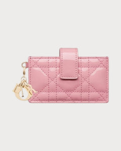 CHRISTIAN DIOR Lady Dior Jasmine Card Holder Calfskin | 迪奧 卡套銀包 (多色) - LONDONKELLY 英國名牌代購