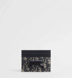 CHRISTIAN DIOR Oblique Bow Freesia Card Holder | 迪奧 蝴蝶結卡套 (藍色) - LondonKelly 英國名牌代購