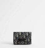 CHRISTIAN DIOR Oblique Bow Glycine Wallet | 迪奧 蝴蝶結銀包(藍色) - LondonKelly 英國名牌代購