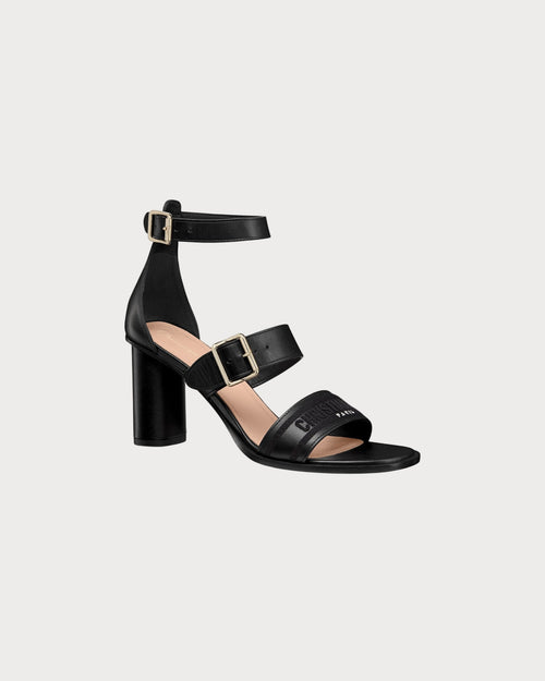CHRISTIAN DIOR Women's Dway Heeled Sandal | 迪奧 高跟涼鞋 (黑色) - LondonKelly 英國名牌代購