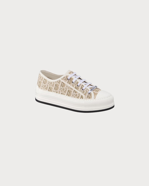CHRISTIAN DIOR Women's Walk'n'Dior Platform Sneaker | 迪奧 厚底波鞋 (米色) - LondonKelly 英國名牌代購