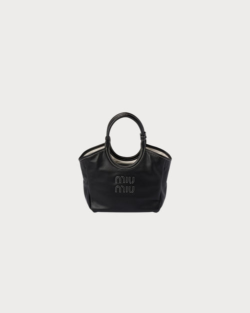 MIU MIU Small Ivy Leather Bag | 繆繆 手提袋 (小碼/多色) Black