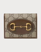 GUCCI Horsebit 1955 Card Case Wallet | 古馳 銀包 (Tan)