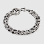 GUCCI Interlocking Thick Chain Bracelet | 古馳 手鏈 (銀色) - LondonKelly 英國名牌代購