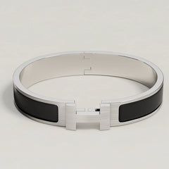 HERMES Men's Clic HH Bracelet | 愛馬仕 手鐲 (多色/銀色) - LondonKelly 英國名牌代購
