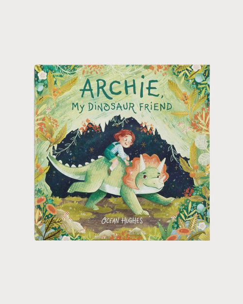 JELLYCAT Archie, My Dinosaur Friend Book | 阿奇,我的恐龍朋友圖書 - LondonKelly 英國名牌代購
