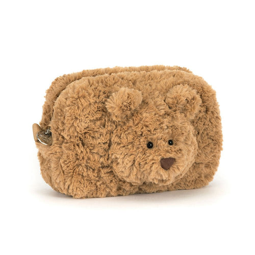 JELLYCAT Bartholomew Bear Pouch | 巴索熊小包 (啡色) - LondonKelly 英國名牌代購